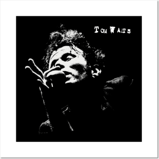 Retro Portrait Tom Waits Posters and Art